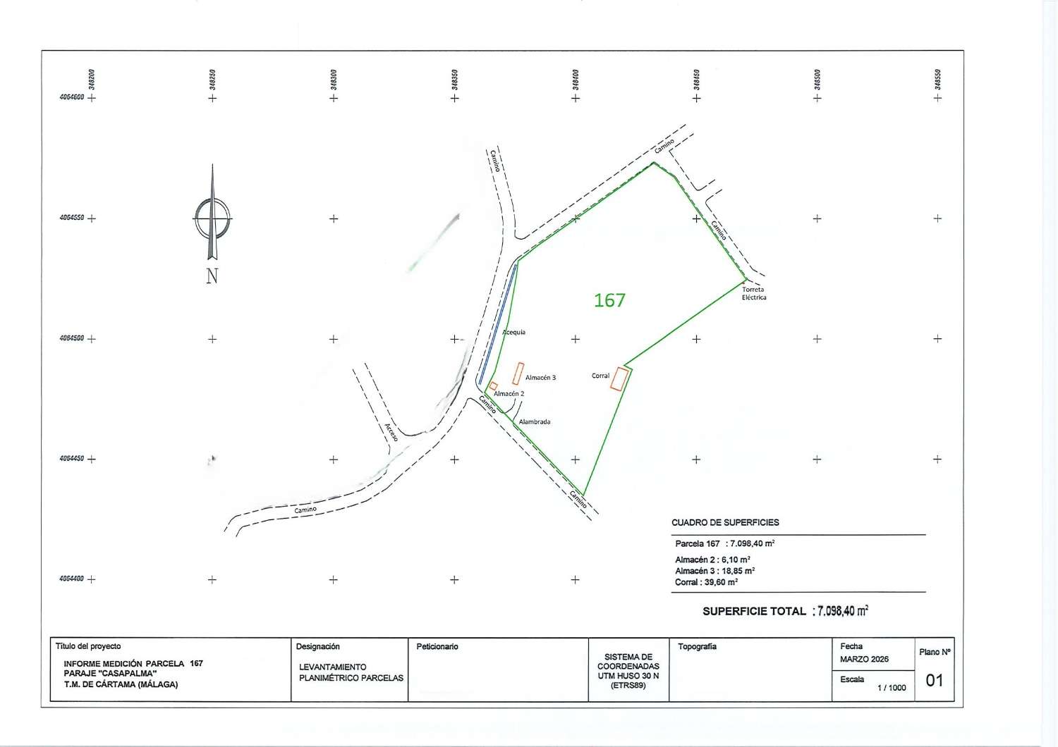 Parcela en venta en Cártama
